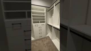 Closet Design Ideas  Organization Transformation Inspiration  Closet Aesthetic Walk Through [upl. by Neelehtak593]