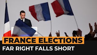 France pushed into the hands of the far left says leader of far right  AJshorts [upl. by Eliathan378]