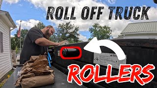 Replacing the Rollers on My RollOff Truck – LESSONS LEARNED [upl. by Muhcon]