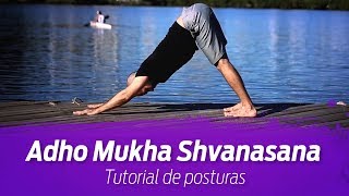 Posições de Yoga  Adho Mukha Svanasana [upl. by Mcculloch156]