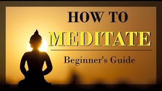 ★How to Meditate★ Meditation Tutorial Beginners Guide to Meditation [upl. by Baxy]