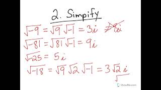 Imaginary Numbers [upl. by Botzow483]