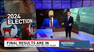 Trump wins Arizona and Nevada Republicans on track to control congress [upl. by Schaeffer914]