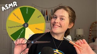 Spinning a wheel to pick my ASMR [upl. by Laktasic]