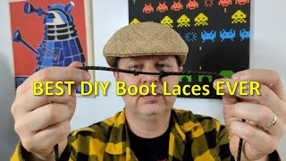 BEST DIY Boot Laces Ever [upl. by Torrin]