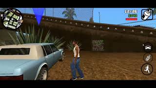 Gta San Andreas Tagging up turf Mission Gameplay In Android [upl. by Phenica]