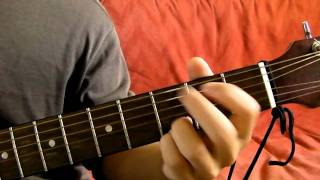 D A Bm G Guitar Chord Progression Demonstration [upl. by Yzzik]