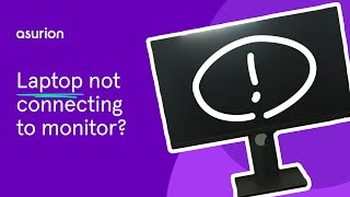 Laptop not detecting your monitor Here’s how to fix it  Asurion [upl. by Hiroko]