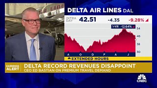 Delta Air Lines CEO Ed Bastian on Q2 results Stellar performance across the board [upl. by Llehsim]