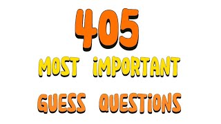 AIOU BA Course Code 405 Most important Guess Questions Final Exams 2024 November December [upl. by Clawson]