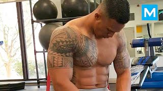 Universal Soldier in Real Life  Military Strength Training with Diamond Ott  Muscle Madness [upl. by Daron]