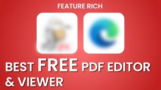 Best FREE PDF EDITOR and VIEWER [upl. by Neitsirk]