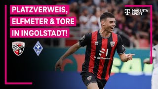 FC Ingolstadt 04  SV Waldhof Mannheim  Highlights mit LiveKommentar  3 Liga  MAGENTA SPORT [upl. by Adnohsirk]