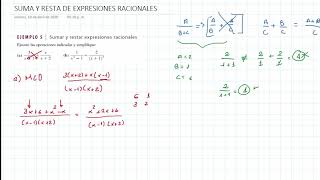 FRACCIONES COMPUESTAS  ALGEBRA [upl. by Darken]