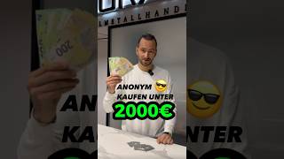 Wie kann man Anonym Gold kaufen 😎AuraxGoldbuisnessGoldinvestinggoldverkaufbuygoldfinance [upl. by Maybelle674]