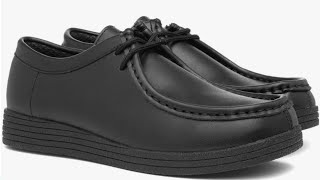 Black Clarks Wallabees School shoes size 9 [upl. by Whitcomb]