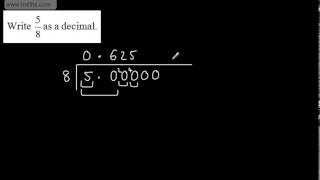 GCSE Maths  Short Division  The Bus Stop Method Dividing Linear Higher and Foundation AQA [upl. by Jeramie]