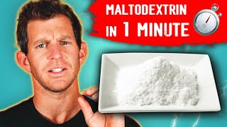 Maltodextrin for Performance  1Minute Explainer [upl. by Gitel]