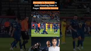 sadio football goal kneeling down in prayer check Ronaldo reaction sadio messi fifa cr7 [upl. by Lantz541]