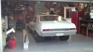 70 Nova loud exhaust sound start up [upl. by Eckart]