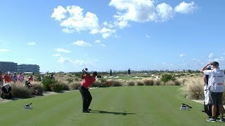 Tiger Woods’ smashes driver onto par 4 green  Hero [upl. by Mercy]