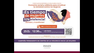 quotEconomía Social y Solidaria para erradicar la violencia contra las mujeresquot [upl. by Ovida]