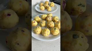 Fried Potato Balls youtubeshorts food cooking recipe [upl. by Noletta]