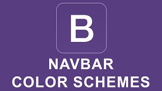 Bootstrap 4 Tutorial 37  Navbar Color Schemes [upl. by Vic966]