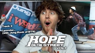 A JUNGKOOK FEATURE jhope ‘HOPE ON THE STREET VOL1’ Highlight Medley  Reaction [upl. by Oletha]