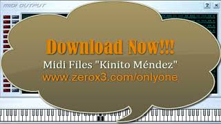 El Loco Soy Yo  Kinito Mendez  Midi File OnlyOne [upl. by Ecirtaemed]