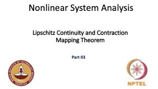 Lipschitz Continuity and Contraction Mapping TheoremPart 03 [upl. by Naryt]