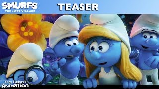 SMURFS THE LOST VILLAGE  Official Teaser Trailer [upl. by Bunnie134]