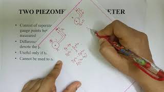 two piezometer and micromanometer [upl. by Enyallij948]