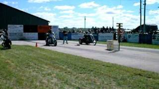 Ron and Shane Drag Race at Conesville September 2010 [upl. by Agee]