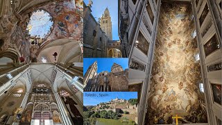 Toledo former capital and UNESCO World Heritage in Spain Toledo Cathedral [upl. by Ydieh60]