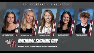 DobynsBennett High School  National Signing Day November 13 2024 [upl. by Tarkany]