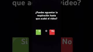 ¿Pueden aguantar la respiración hasta que Acabé el vídeo Créditos a Fracodjd [upl. by Eniamrahc303]