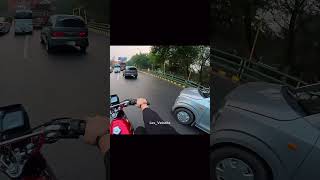 Be safe on Roads 🙏🥀 roadaccdient ladybiker bike rider motovlog awareness viralshort fyp [upl. by Alliuqa]