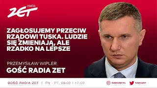 Przemysław Wipler Zagłosujemy przeciw rządowi Tuska Ludzie się zmieniają ale rzadko na lepsze [upl. by Ilsel115]