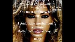 BeyonceIrreplaceableLyrics [upl. by Aztinay656]