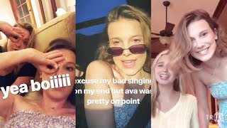 Millie Bobby Brown  Instagram Story  August 27 2018 MillieBobbyBrown [upl. by Dnalel]