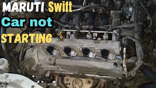 Maruti Swift car not starting [upl. by Ydnyl294]