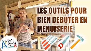 Les outils indispensables pour débuter en menuiserie [upl. by Ativel]