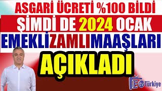 Son Dakika Asgari Ücreti 100 Bildi  Şimdi de Emekli Maaşlarını Açıkladı [upl. by Burnside]