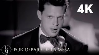 Luis Miguel  Por Debajo De La Mesa Video Oficial 4K [upl. by Amasa]