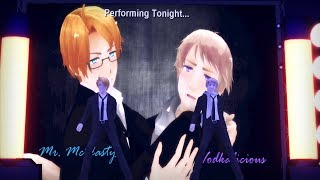 【MMD】 APH RusAme║Gazirovka  Black Full 【60 fps】 [upl. by Strait916]