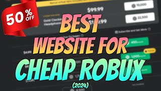 UPDATED How To Buy Cheap Robux 2024 [upl. by Ibbison478]