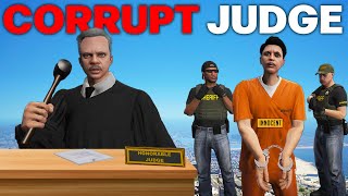 PUNISHING PLAYERS AS A CORRUPT JUDGE  GTA 5 RP [upl. by Nnylacissej555]