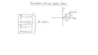 Matematik 4 Genomgång 40 Komplexa tal på polär form [upl. by Francene530]