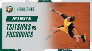 Tsitsipas vs Fucsovics Round 1 Highlights  RolandGarros 2024 [upl. by Ennairac954]